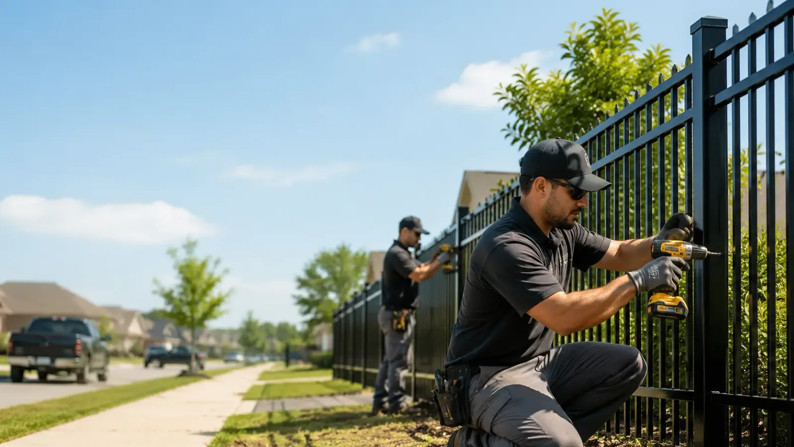Metal Fence Installation in Ralls, TX